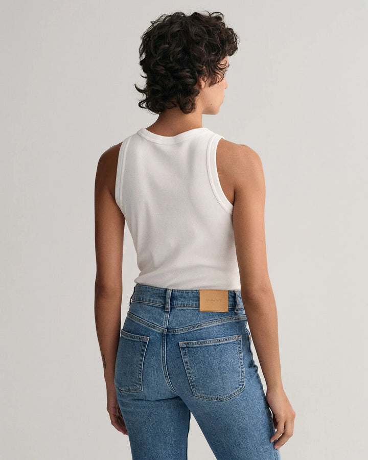 GANT High Neck Rib Tank Top/Majica 4201407