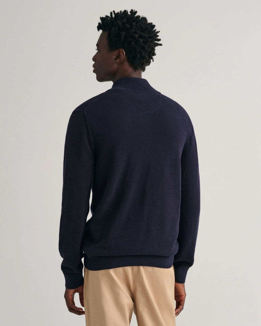 GANT Cotton Pique Zip Cardigan/Pulover 8040524