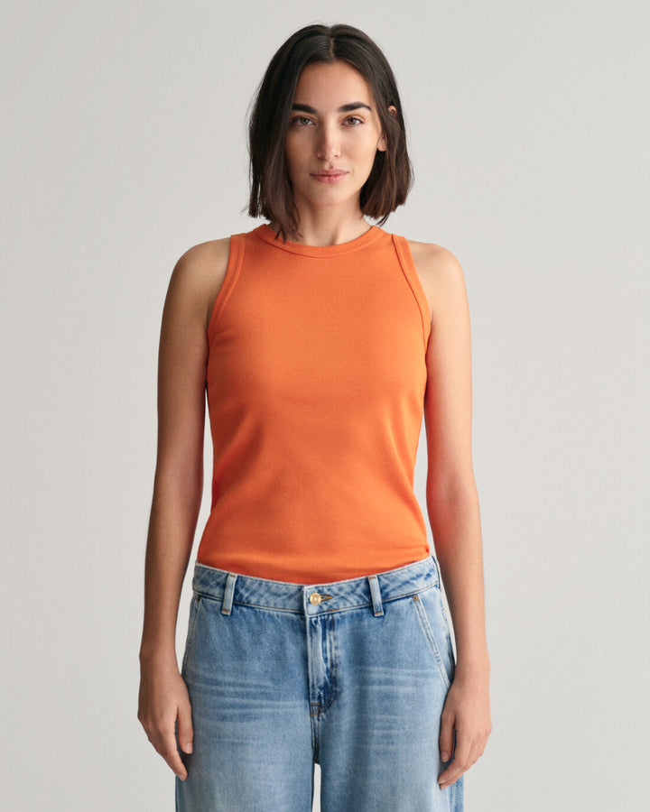 GANT High Neck Rib Tank Top/Majica 4201407