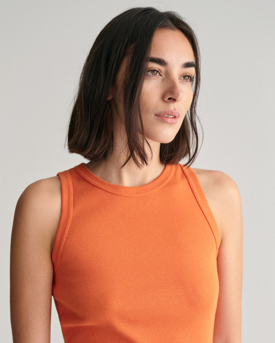 GANT High Neck Rib Tank Top/Majica 4201407