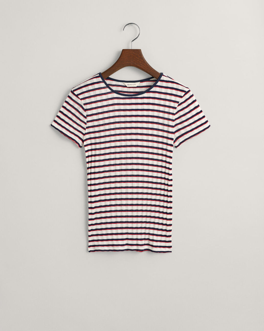 GANT Striped Ribbed Ss T-Shirt/Majica 4200837