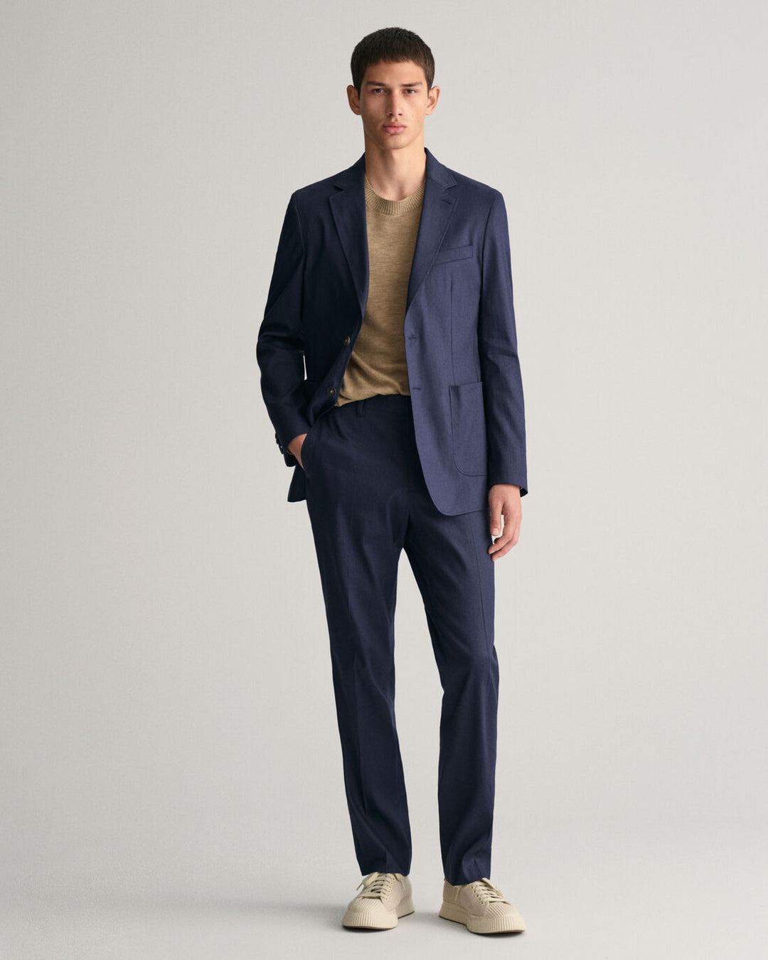 GANT Slim Cot/Linen Suit Pants/Hlače 1505266