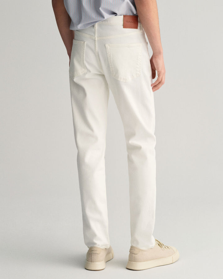 GANT White Slim Jeans/Traperice 1000303