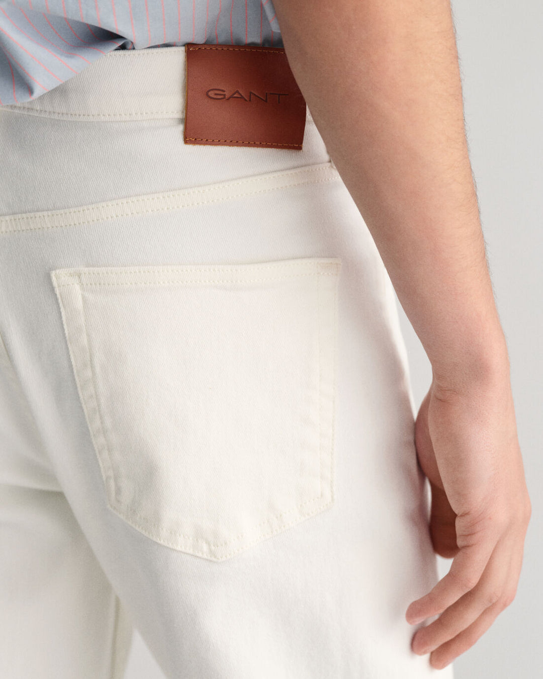 GANT White Slim Jeans/Traperice 1000303