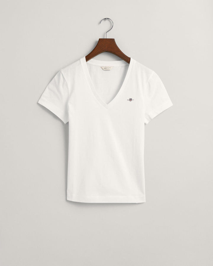 GANT Reg Shield Ss V-Neck T-Shirt/Majica 4200750