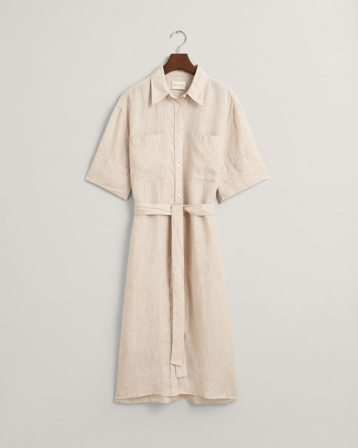 GANT Rel Linen Ss Shirt Dress/Haljina 4503319