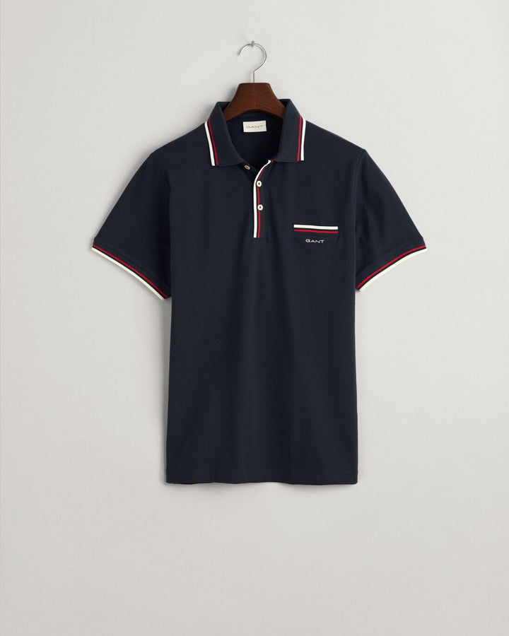 GANT 2-Col Tipping Ss Pique Polo/Polo majica 2013042