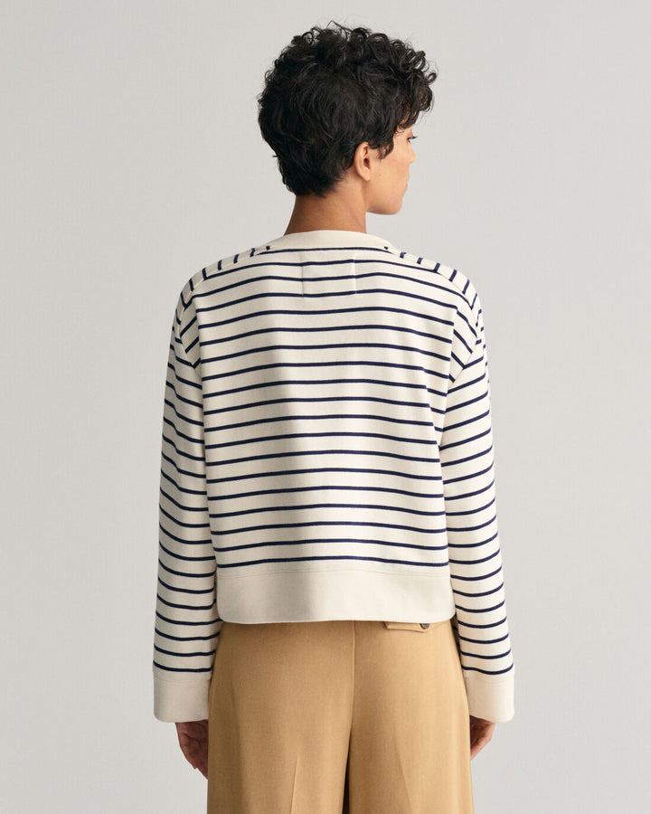 GANT Striped Monogram C-Neck Sweat/Duks 4200825