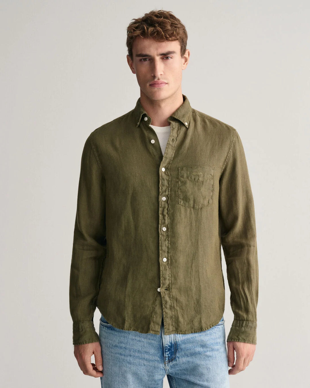 GANT Reg Gmnt Dyed Linen Shirt/Košulja 3240120