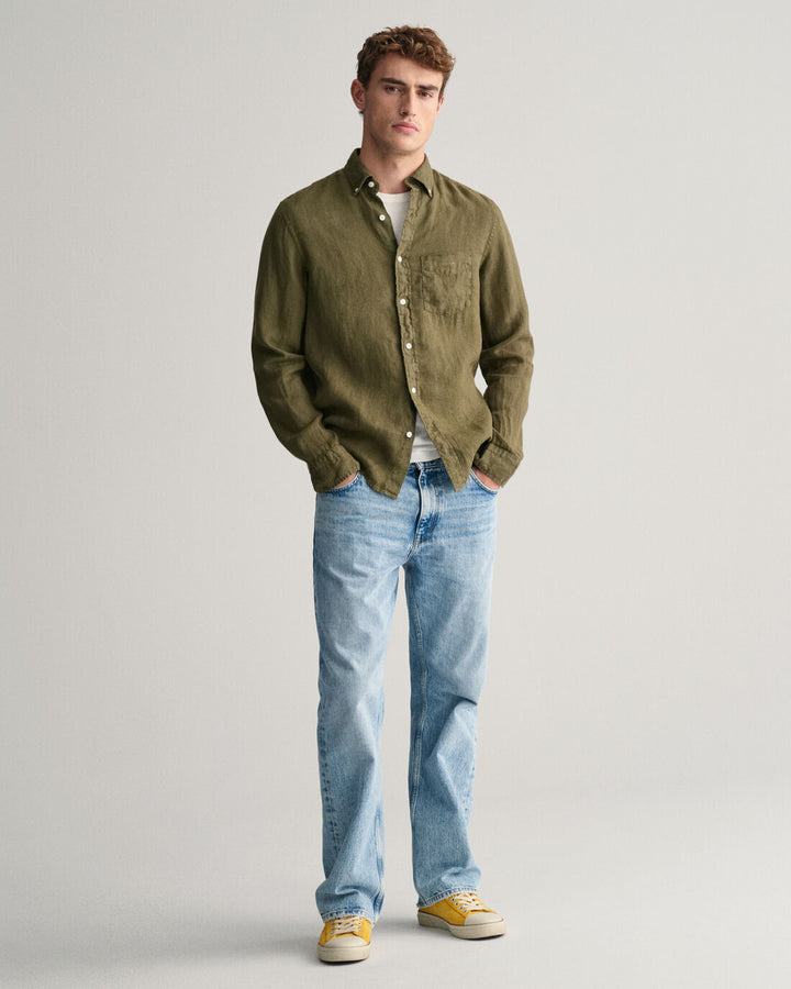 GANT Reg Gmnt Dyed Linen Shirt/Košulja 3240120