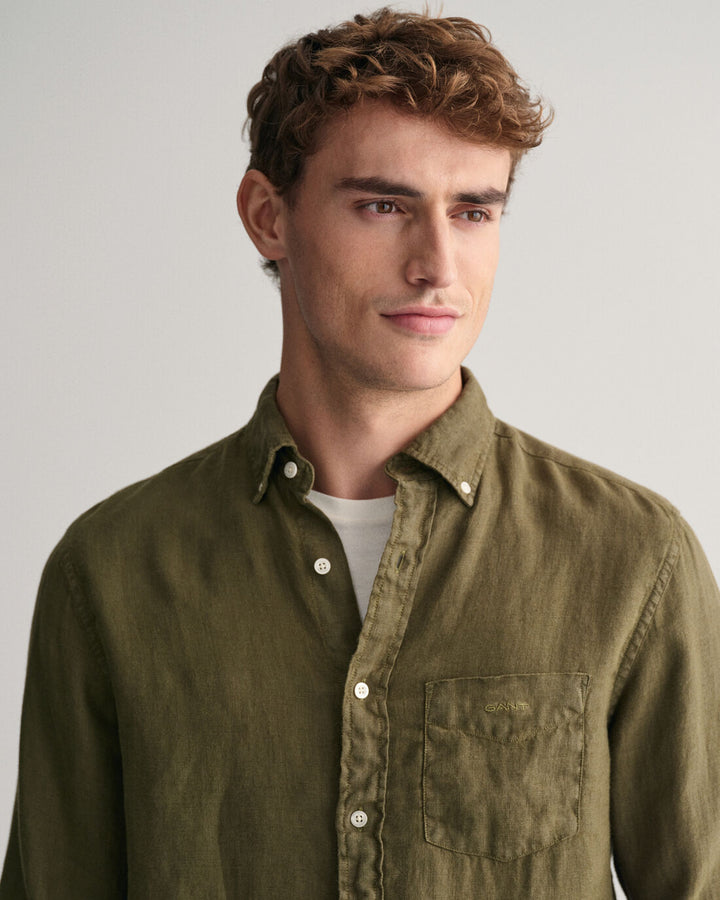 GANT Reg Gmnt Dyed Linen Shirt/Košulja 3240120