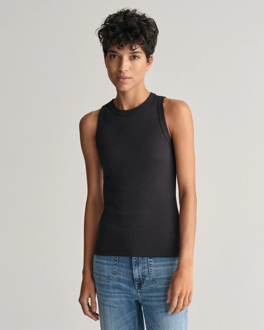 GANT High Neck Rib Tank Top/Majica 4201407