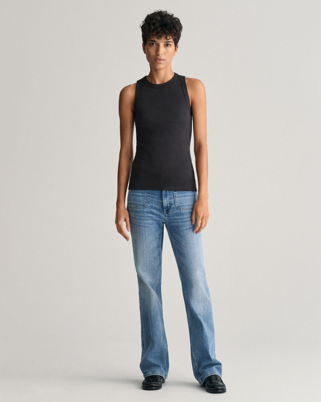 GANT High Neck Rib Tank Top/Majica 4201407