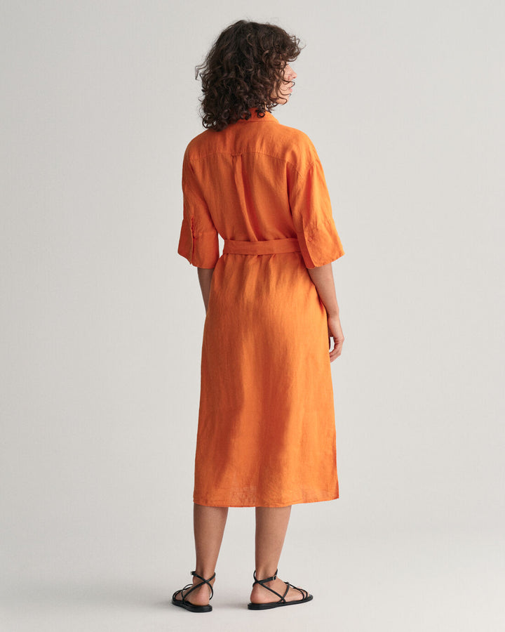 GANT Rel Linen Ss Shirt Dress/Haljina 4503319