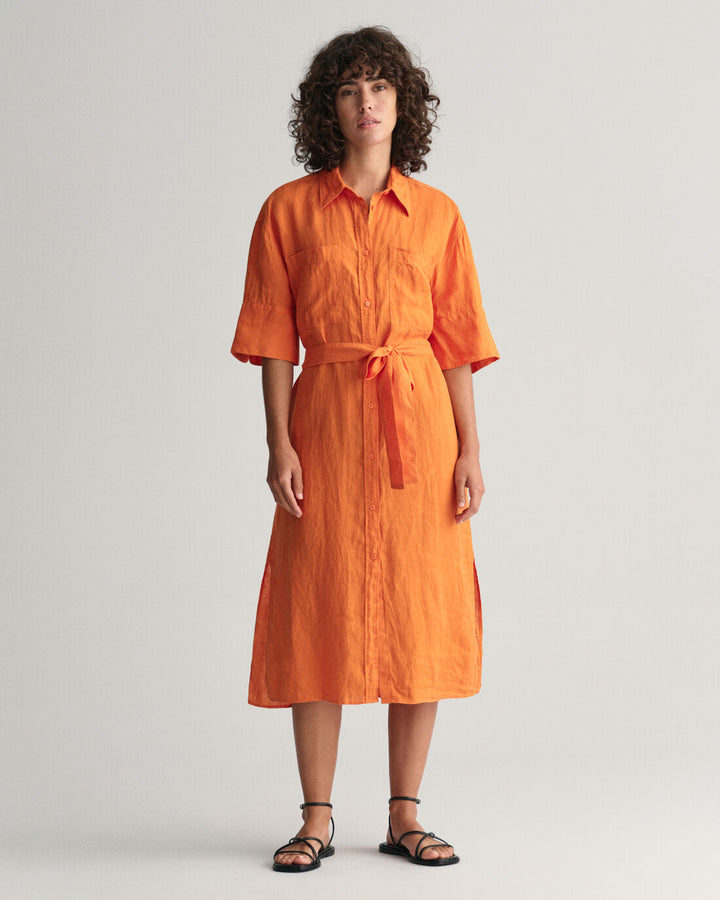 GANT Rel Linen Ss Shirt Dress/Haljina 4503319