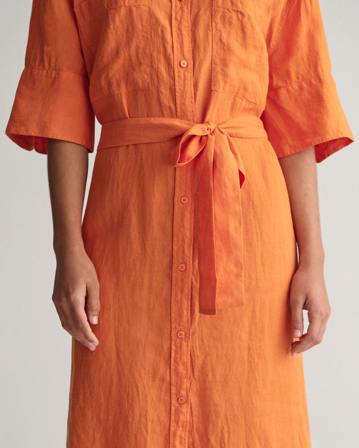 GANT Rel Linen Ss Shirt Dress/Haljina 4503319