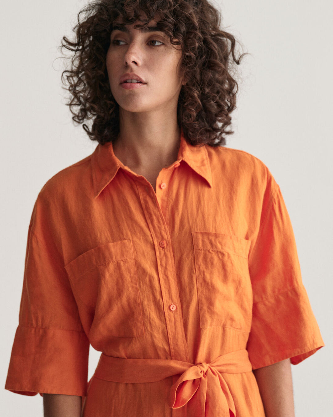 GANT Rel Linen Ss Shirt Dress/Haljina 4503319