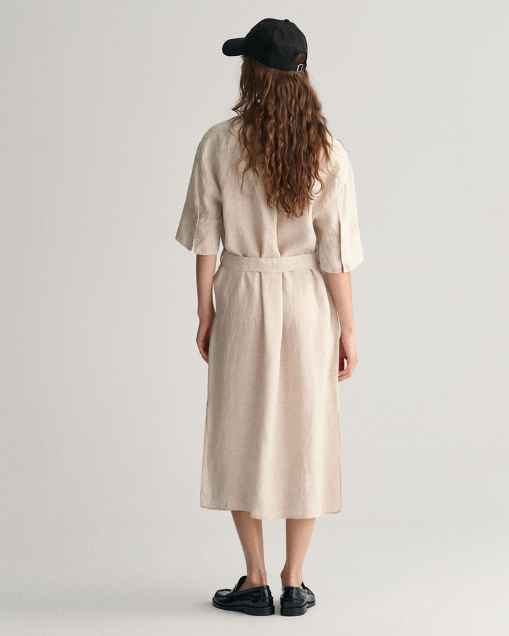 GANT Rel Linen Ss Shirt Dress/Haljina 4503319