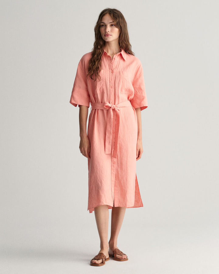 GANT Rel Linen Ss Shirt Dress/Haljina 4503319