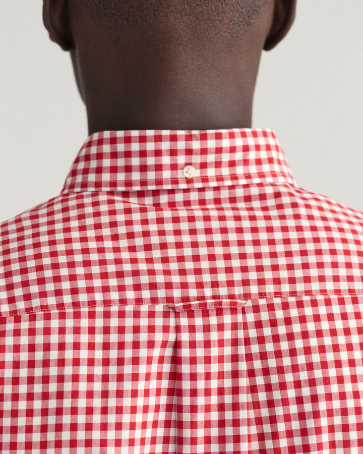 GANT Reg Poplin Gingham Ss Shirt/Košulja 3000121