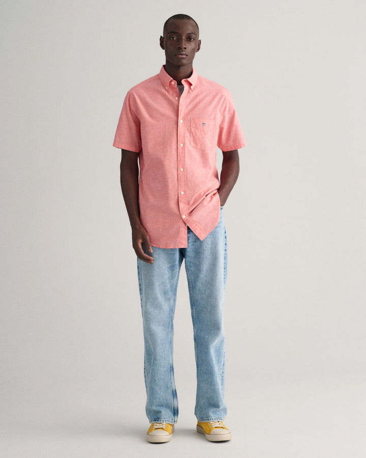 GANT Reg Cotton Linen Ss Shirt/Košulja 3240101