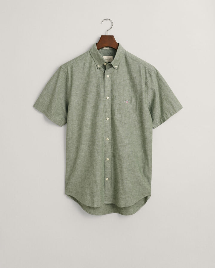 GANT Reg Cotton Linen Ss Shirt/Košulja 3240101