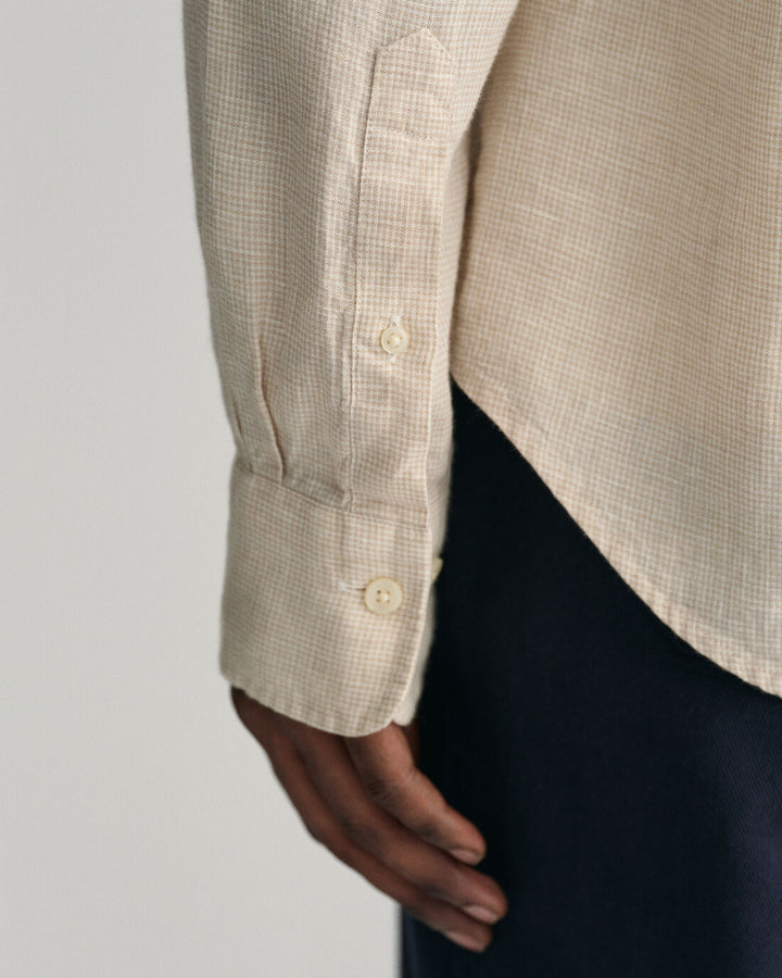 GANT Slim Linen Houndstooth Shirt/Košulja 3240167