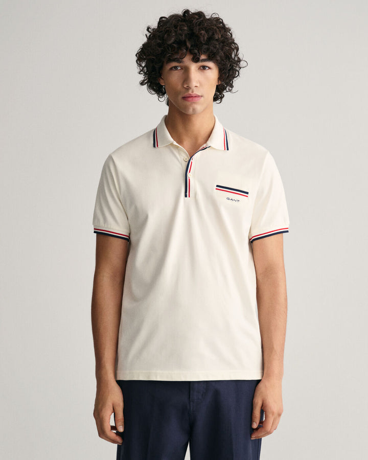 GANT 2-Col Tipping Ss Pique Polo/Polo majica 2013042