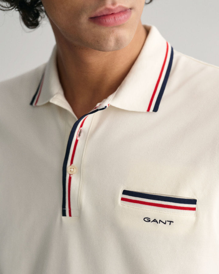 GANT Slim Mercerized Ss T-Shirt/Majica 2013035