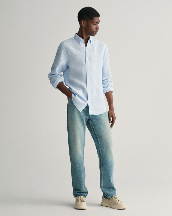 GANT Slim Linen Houndstooth Shirt/Košulja 3240167