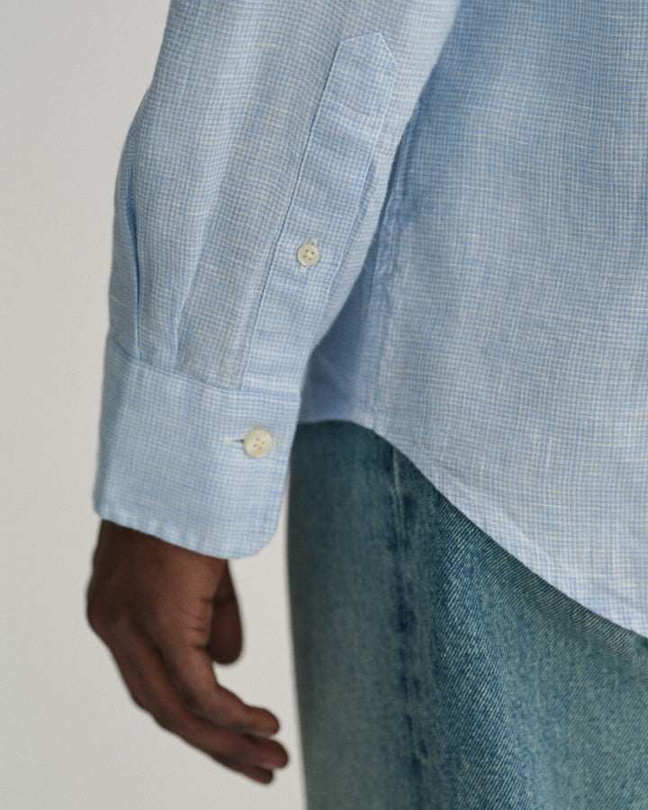 GANT Slim Linen Houndstooth Shirt/Košulja 3240167