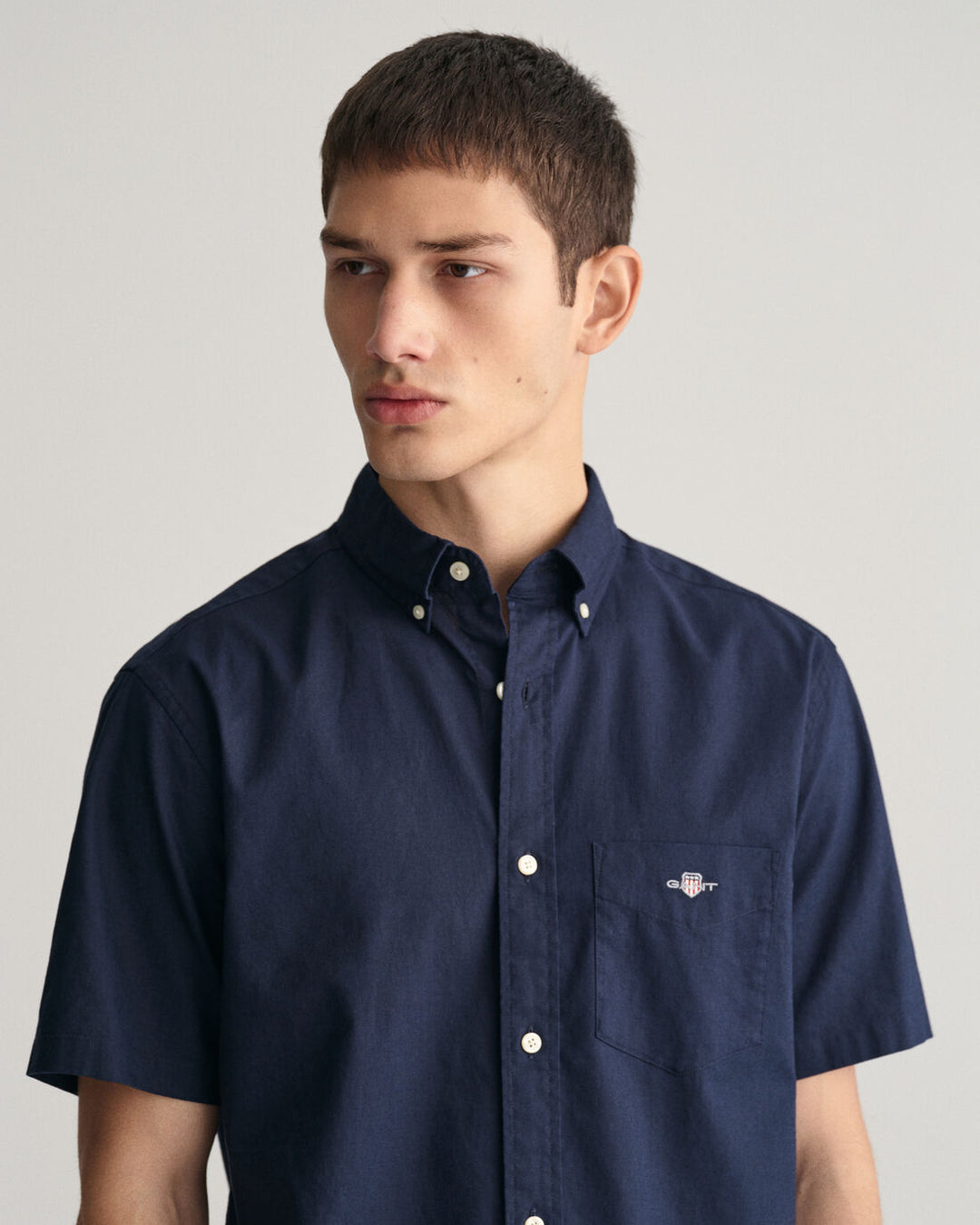 GANT Reg Cotton Linen Ss Shirt/Košulja 3240101