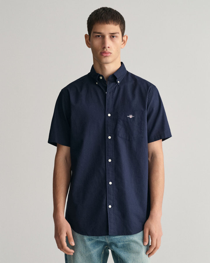 GANT Reg Cotton Linen Ss Shirt/Košulja 3240101