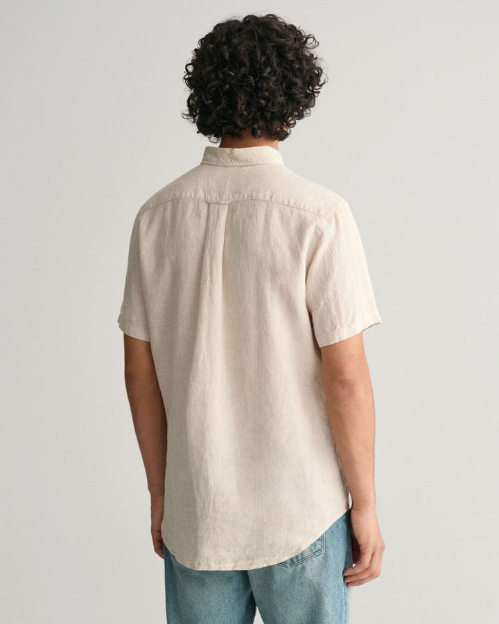 GANT Reg Linen Houndstooth Ss Shirt/Košulja 3240068