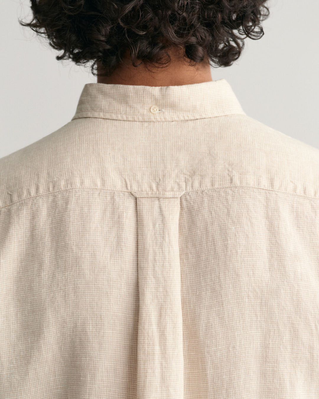 GANT Reg Linen Houndstooth Ss Shirt/Košulja 3240068