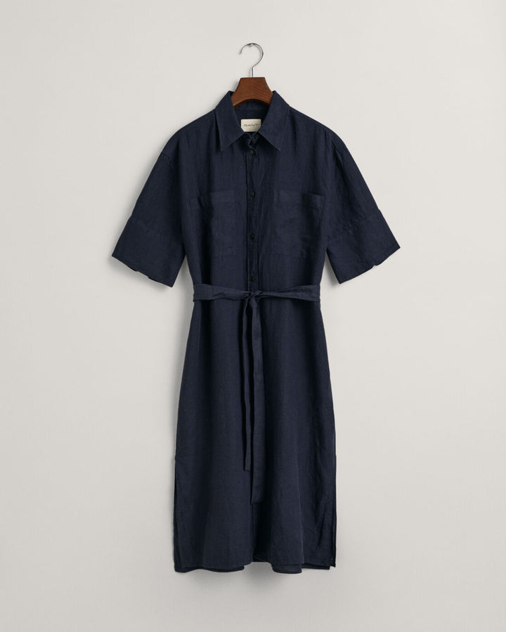 GANT Rel Linen Ss Shirt Dress/Haljina 4503319