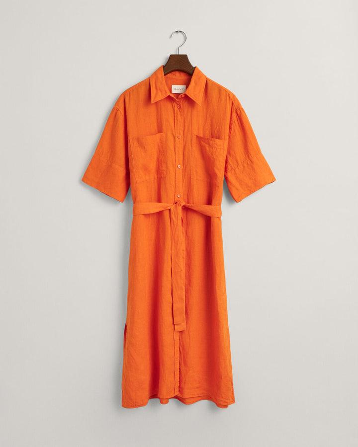 GANT Rel Linen Ss Shirt Dress/Haljina 4503319