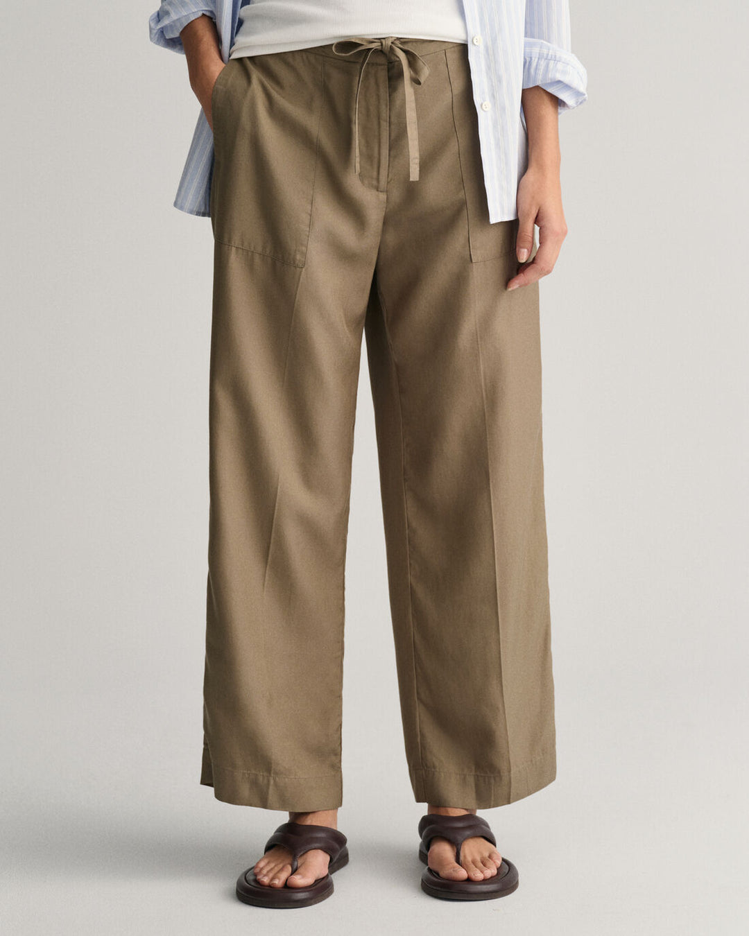 GANT Rel Tie Waist Pants/Hlače 4150304