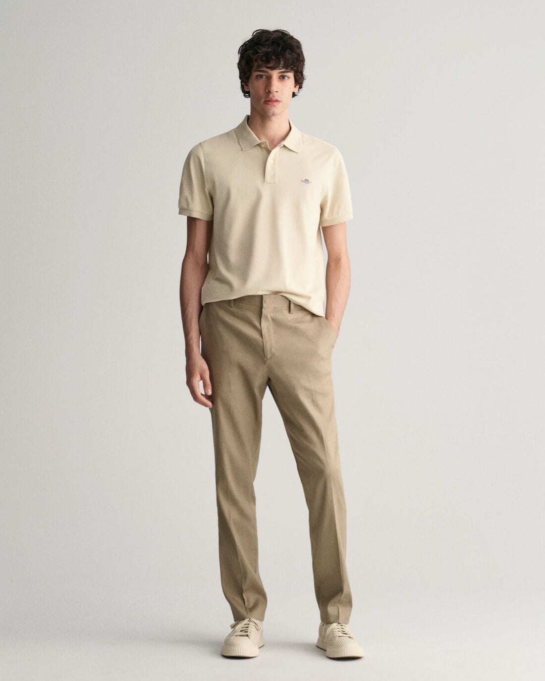 GANT Slim Cot/Linen Suit Pants/Hlače 1505266