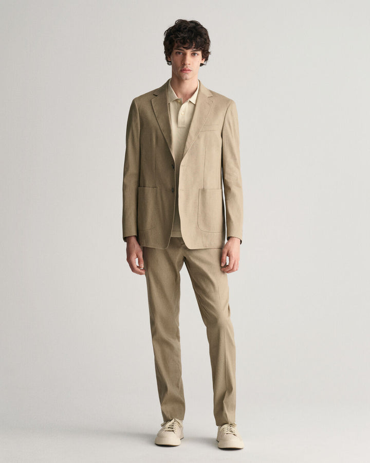 GANT Slim Cot/Linen Suit Pants/Hlače 1505266