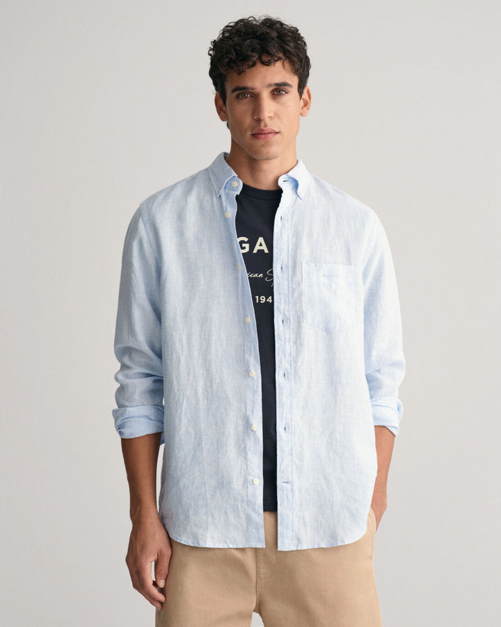 GANT Reg Linen Stripe Shirt/Košulja 3240105