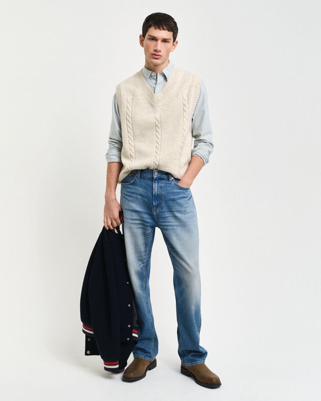 GANT Slim Classic Oxford Stripe Shirt/Košulja 3000232