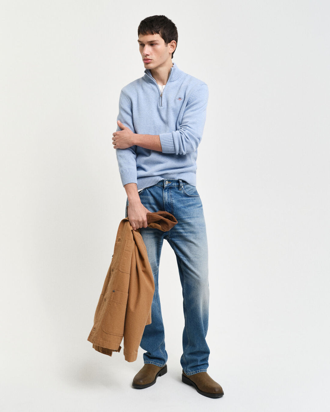 GANT Casual Cotton Half Zip/Pulover 8030170