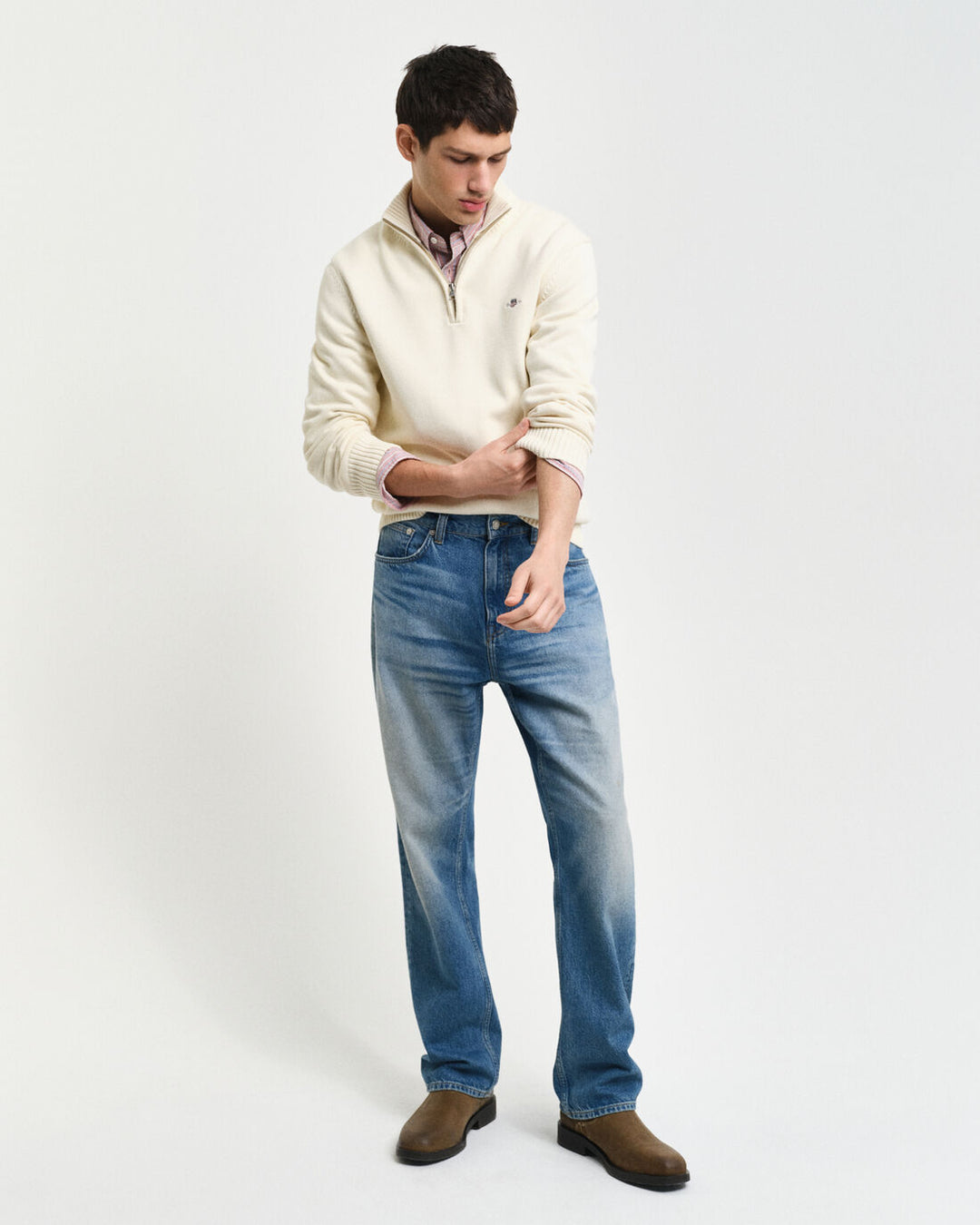 GANT Casual Cotton Half Zip/Pulover 8030170