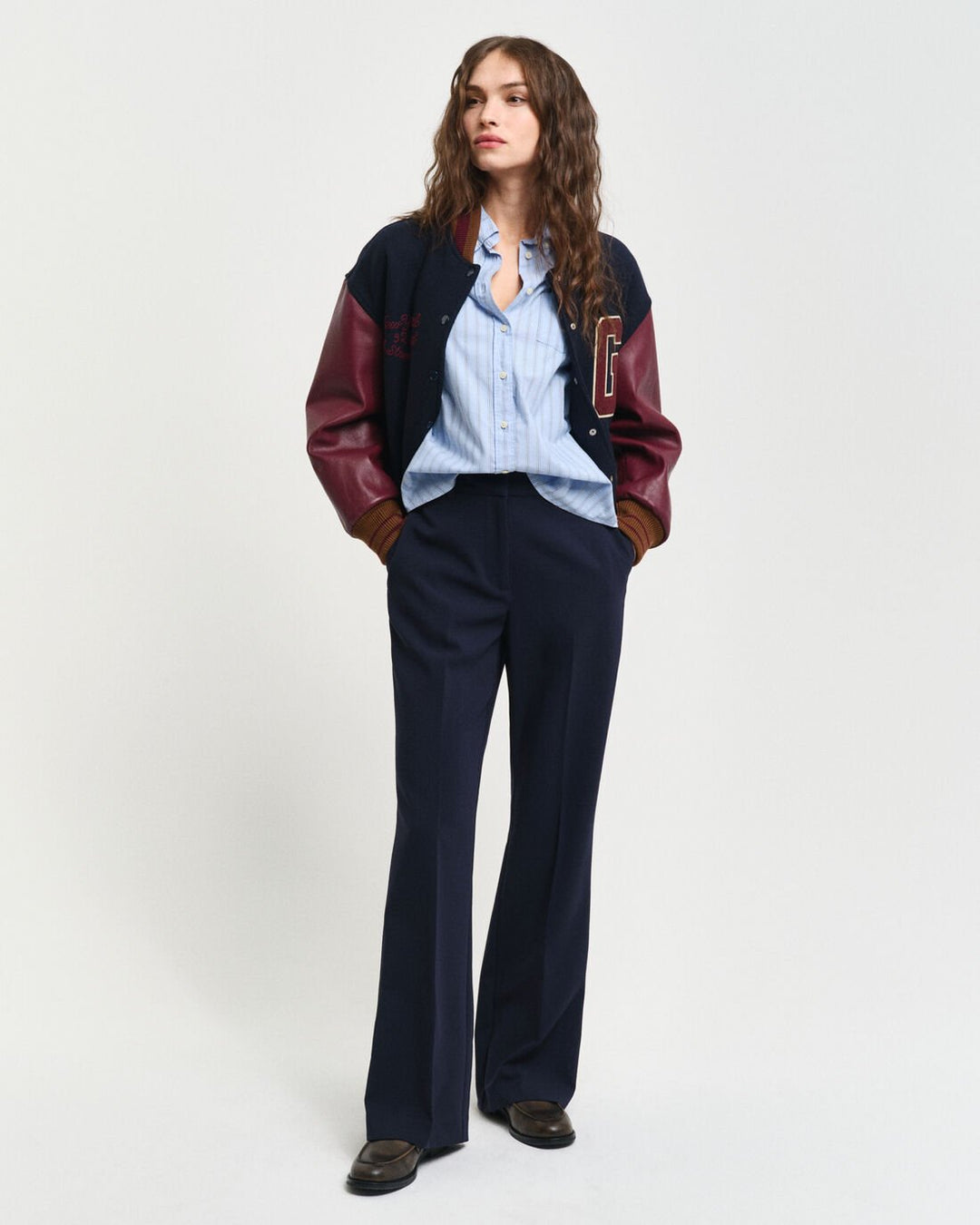 GANT Slim Flare Slack/Hlače 4150334