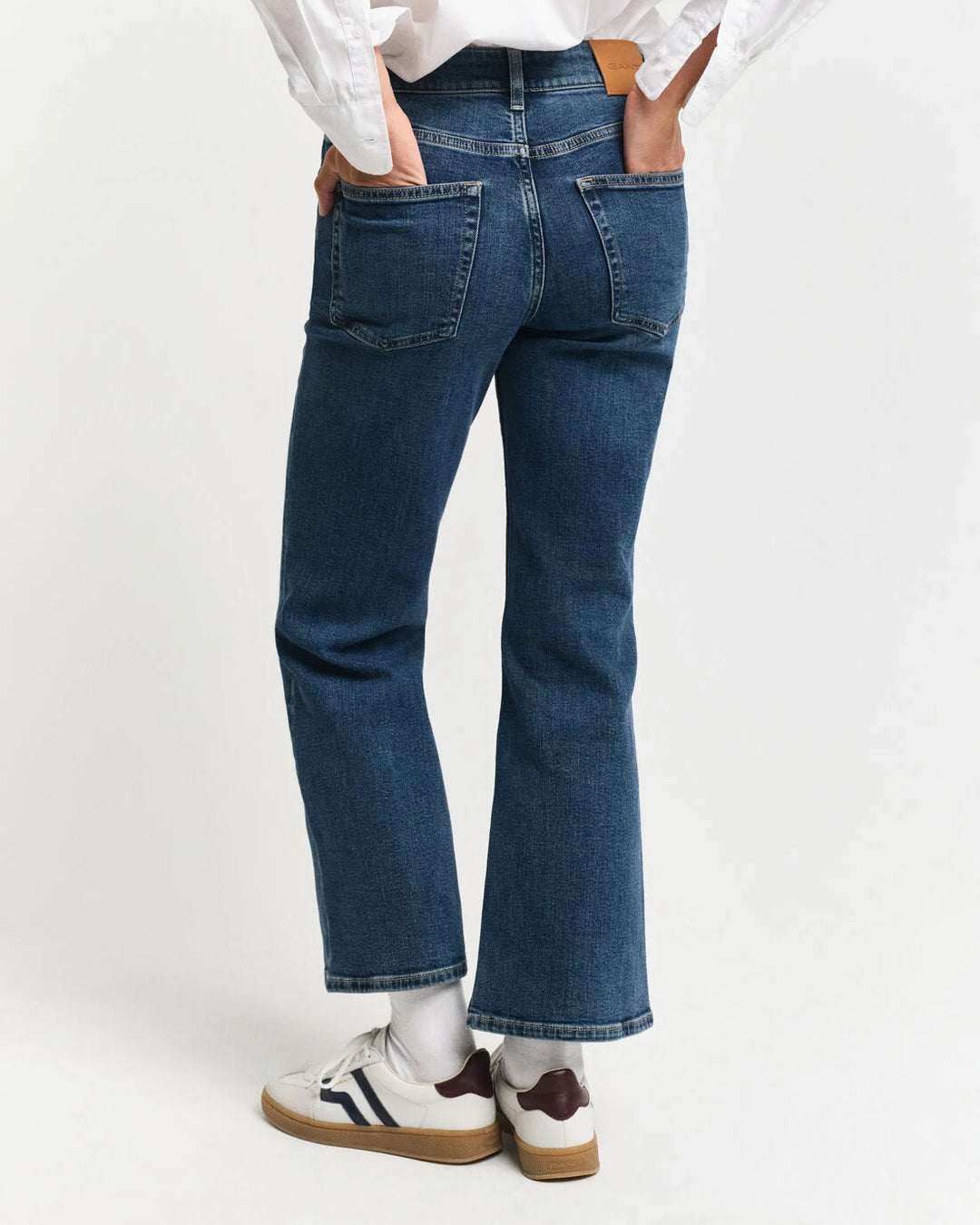 GANT Cropped Kick Flare Denim/Traperice 4100243