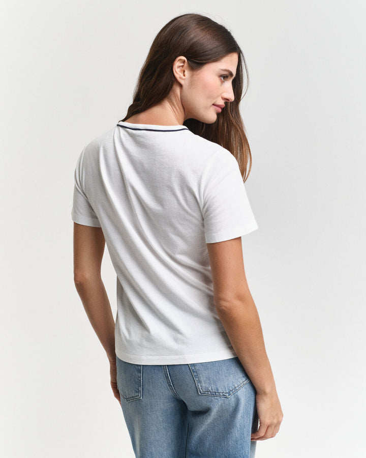 GANT Reg Script Ss T-Shirt/Majica 4200551