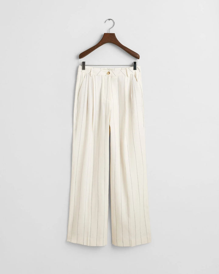 GANT Tailored Pleated Linen Blend Pants/Hlače 4150357