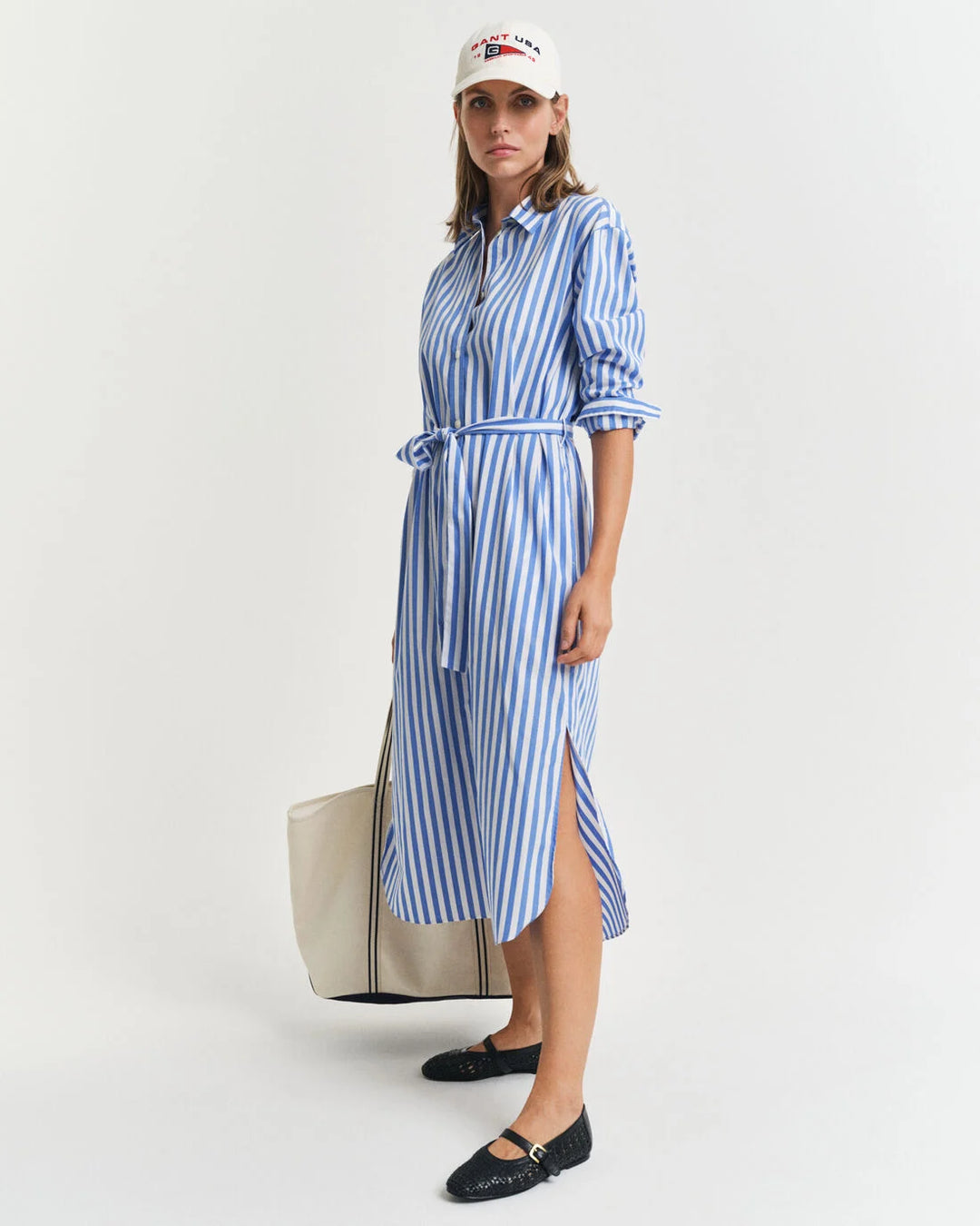 GANT Rel Striped Poplin Shirt Dress/Haljina 4503397
