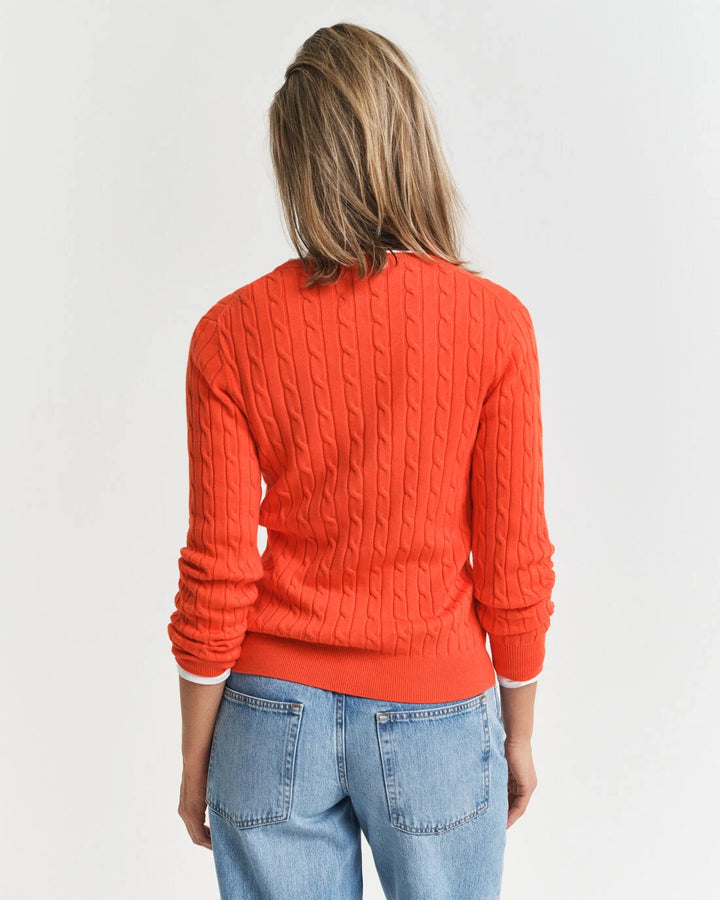 GANT Stretch Cotton Cable Cardigan/Pulover 4800103